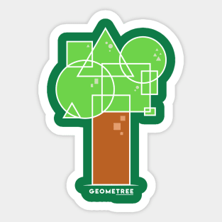 GEOMETREE I Sticker